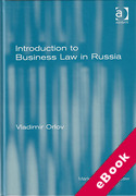 Cover of Introduction to Business Law in Russia (eBook)