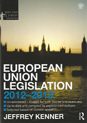 Cover of Routledge Student Statutes: European Union Legislation 2011-2012