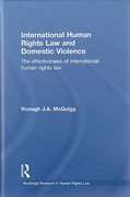 Cover of International Human Rights Law and Domestic Violence: The Effectiveness of International Human Rights Law