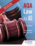 Cover of AQA Law for AS