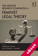 Cover of The Ashgate Research Companion to Feminist Legal Theory (eBook)