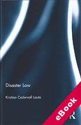 Cover of Disaster Law (eBook)