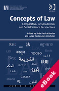 Cover of Concepts of Law: Comparative, Jurisprudential, and Social Science Perspectives (eBook)