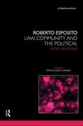 Cover of Roberto Esposito: Law, Community and the Political