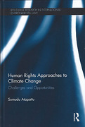 Cover of Human Rights Approaches to Climate Change: Challenges and Opportunities