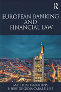 Cover of European Banking and Financial Law