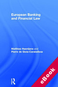 Cover of European Banking and Financial Law (eBook)