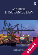Cover of Marine Insurance Law (eBook)