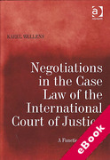 Cover of Negotiations in the Case Law of the International Court of Justice: A Functional Analysis (eBook)