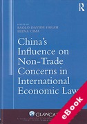 Cover of China's Influence on Non Trade Concerns in International Economic Law (eBook)