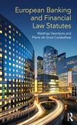 Cover of European Banking and Financial Law Statutes