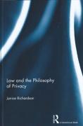 Cover of Law and the Philosophy of Privacy