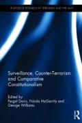 Cover of Surveillance, Counter-Terrorism and Comparative Constitutionalism