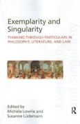 Cover of Between Exemplarity and Singularity: Literature, Philosophy, Law