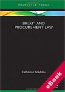 Cover of Brexit and Procurement Law (eBook)