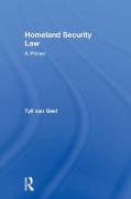 Cover of Homeland Security Law: A Primer