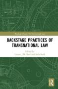 Cover of Backstage Practices of Transnational Law