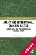 Cover of Africa and International Criminal Justice: Radical Evils and the International Criminal Court (eBook)