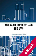 Cover of Insurable Interest and the Law (eBook)