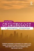 Cover of Criminology: A Sociological Introduction