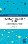 Cover of The Role of Fraternity in Law: A Comparative Legal Approach