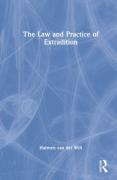 Cover of The Law and Practice of Extradition