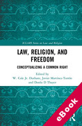 Cover of Law, Religion, and Freedom: Conceptualizing a Common Right (eBook)