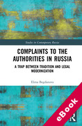 Cover of Complaints to the Authorities in Russia: A Trap Between Tradition and Legal Modernization (eBook)