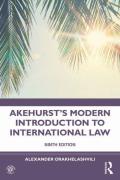 Cover of Akehurst's Modern Introduction to International Law