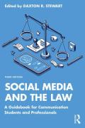 Cover of Social Media and the Law: A Guidebook for Communication Students and Professionals