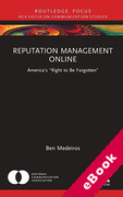Cover of Reputation Management Online: America's "Right to Be Forgotten" (eBook)