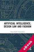 Cover of Artificial Intelligence, Design Law and Fashion (eBook)