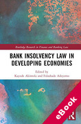 Cover of Bank Insolvency Law in Developing Economies (eBook)