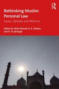 Cover of Rethinking Muslim Personal Law: Issues, Debates and Reforms