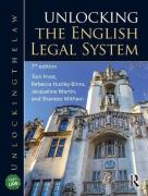 Cover of Unlocking the English Legal System