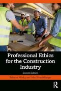 Cover of Professional Ethics for the Construction Industry