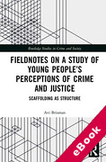 Cover of Fieldnotes on a Study of Young People&#8217;s Perceptions of Crime and Justice: Scaffolding as Structure (eBook)