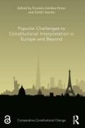 Cover of Populist Challenges to Constitutional Interpretation in Europe and Beyond