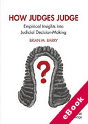 Cover of How Judges Judge: Empirical Insights into Judicial Decision-Making (eBook)