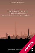 Cover of Peace, Discontent and Constitutional Law: Challenges to Constitutional Order and Democracy (eBook)