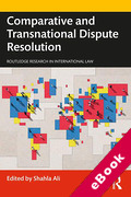 Cover of Comparative and Transnational Dispute Resolution (eBook)