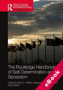 Cover of The Routledge Handbook of Self-Determination and Secession (eBook)