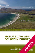 Cover of Nature Law and Policy in Europe (eBook)