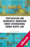 Cover of Participation and Democratic Innovation under International Human Rights La (eBook)