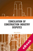 Cover of Conciliation of Construction Industry Disputes (eBook)