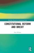 Cover of Constitutional Reform and Brexit