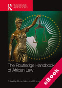 Cover of The Routledge Handbook of African Law (eBook)