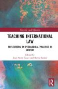 Cover of Teaching International Law: Reflections on Pedagogical Practice in Context
