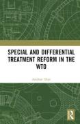 Cover of Special and Differential Treatment Reform in the WTO
