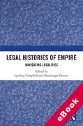 Cover of Legal Histories of Empire: Navigating Legalities (eBook)